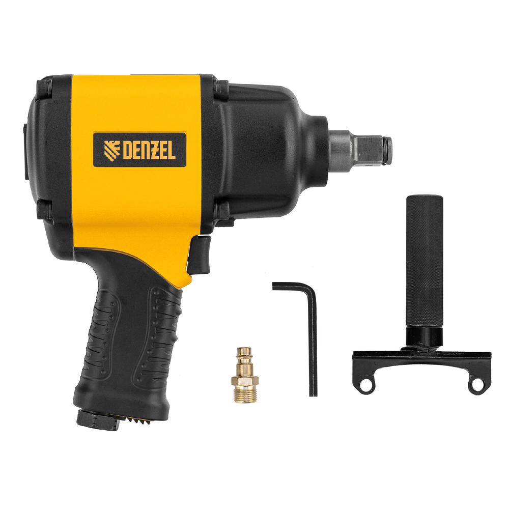 Ударный пневмогайковерт IW1600, 3/4", 4000 об/мин, 1600 Нм Denzel