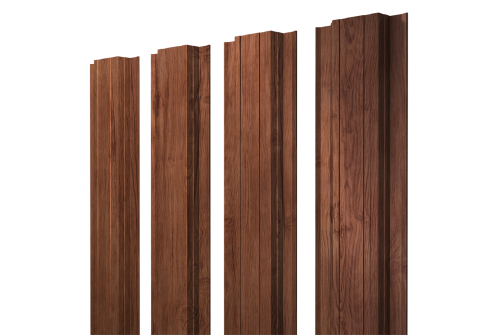 Штакетник Прямоугольный с прямым резом 0,45 Print Premium Rowan Fresh TwinColor