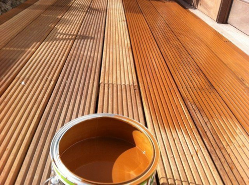 Масло 2,5 л для ДПК BLACK FOX