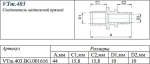 Муфта аксиальная соединительная 16мм Valtec VTm.403.BG.001616