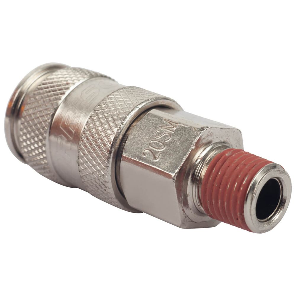 Пневматическое быстроразъёмное соединение 1/4" "папа" Harrison HRS-20SMA