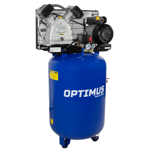 OPT-301542A Компрессор поршневой вертикальный, ресивер 150 л, 420 л/мин, 2.2 КВт