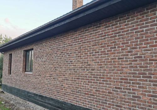 Кирпич ручной формовки Faber Jar Петровский Штандарт Черно-красный