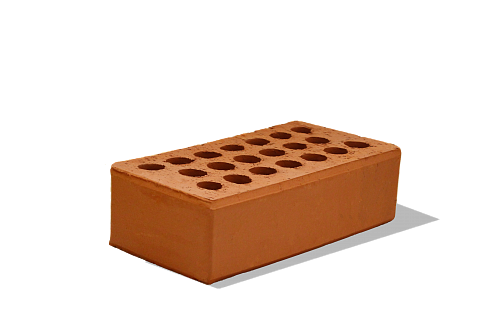 Кирпич рядовой СПП одинарный пустотелый