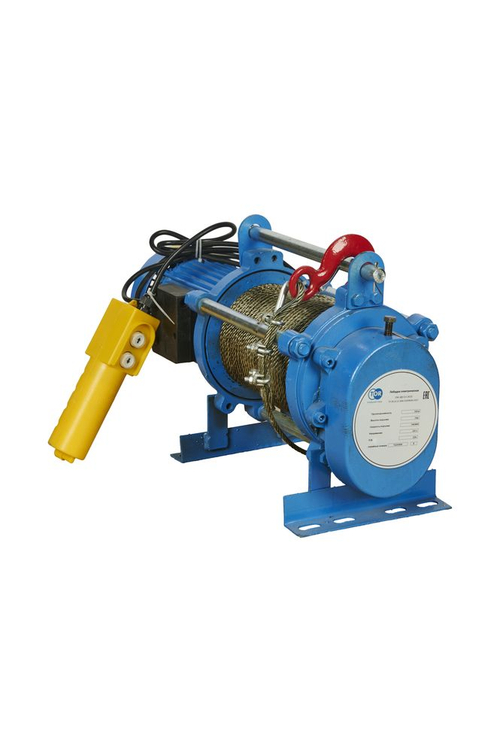 Лебедка электрическая 500 кг 70 м с канатом 220 В TOR KCD*