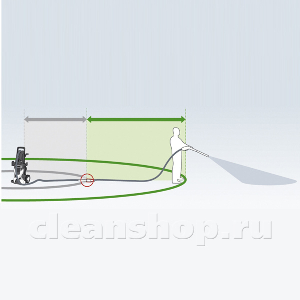 Шланг высокого давления с резьбовыми разъемами с обеих сторон, DN 8/155°C/315 бар, 20 м