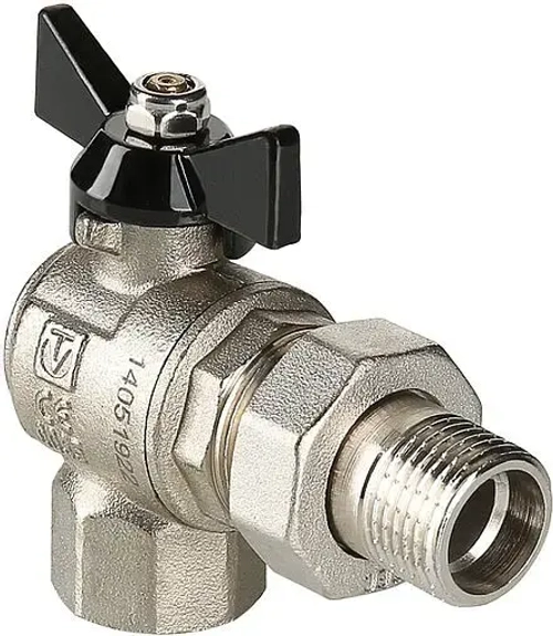 Кран шаровый с американкой угловой ¾"в x ¾"н Valtec Perfect VT.328.N.05