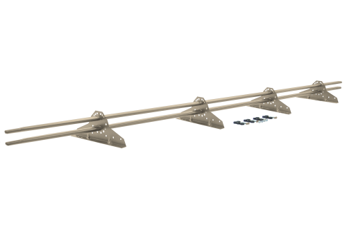 Снегозадержатель NEW трубчатый Grand Line RAL 1015 3м