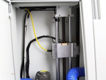 Лазерный маркиратор в защитной кабине FABTEC 20W (излучатель Raycus)