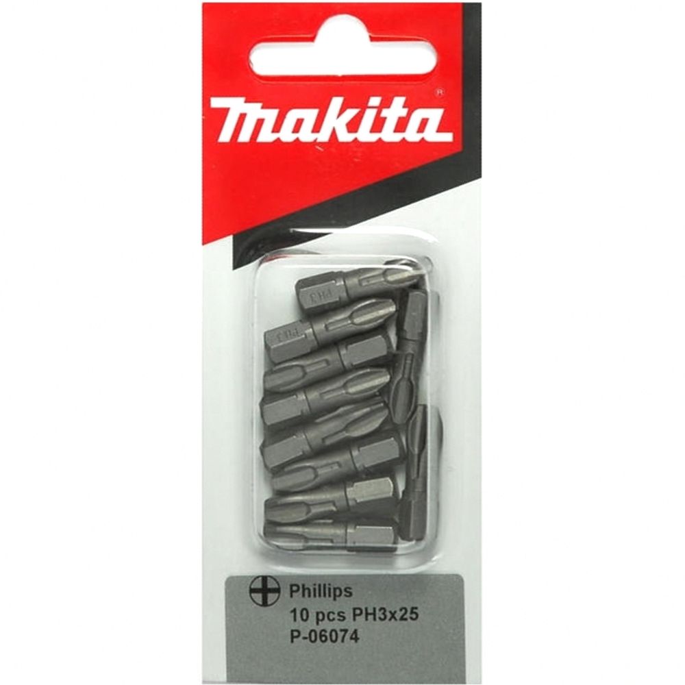 Насадка PH3, 25 мм, C-form, 10 шт Makita P-06074