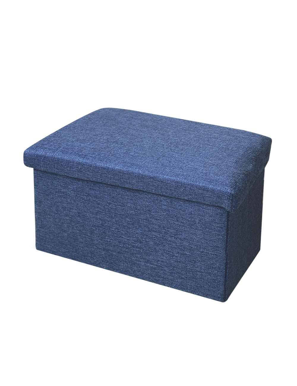 КОРОБ складной ГЕЛЕОС Пуф 49-НВ, размер 48х30х30 см, синий