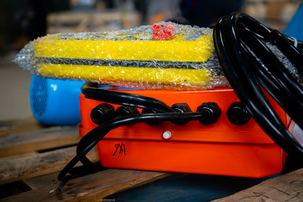 Таль передвижная 1т 6м 380В электрическая канатная TOR CD PRO