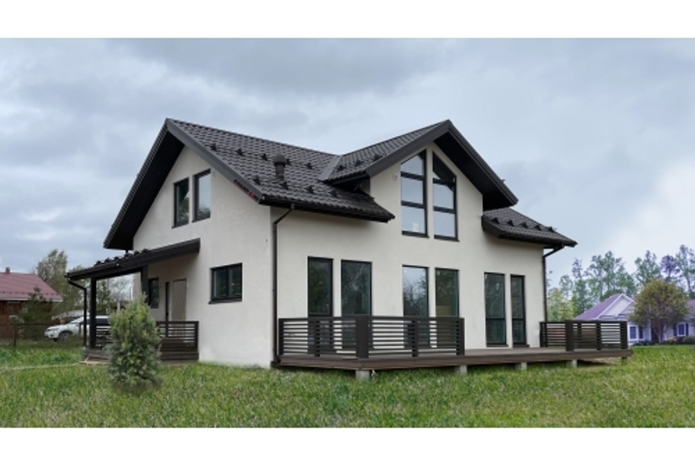 Металлочерепица классик 0,5 Rooftop Бархат RR 32 темно-коричневый