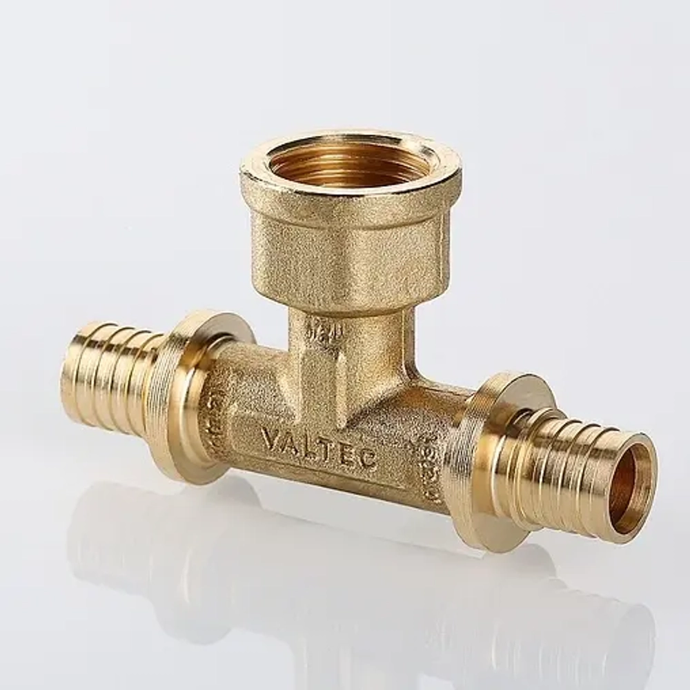 Тройник аксиальный переходной 25мм x ¾"в x 25мм Valtec VTm.432.BG.250525