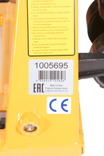 Тележка гидравлическая низкопрофильная 52 мм 1500 кг 1150 мм полиуретановые колеса XILIN BFL15