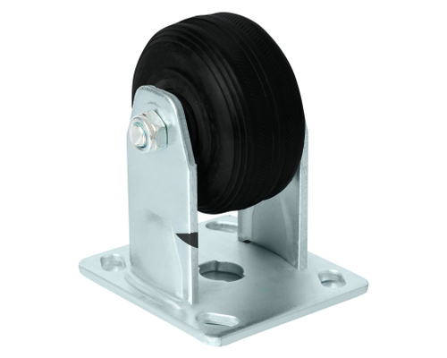 Большегрузное колесо обрезиненное C-4102-DYS не поворотное, без тормоза, г/п 100кг