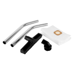 WDK-DUSTER EP+ Промышленный пылесос 1600W/40L с подключением электро и пневмоинструмента