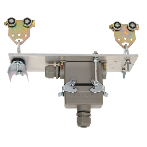 Кабельная тележка для передвижного пульта МЕТАЛЛИЧЕСКАЯ H-C3007 (H-CO9) для С-рельса 16кон