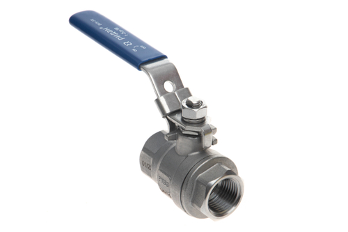 Ридан BVS-FR 082X4616R — Шаровый кран резьбовой DN40 PN63, с рукояткой, корпус — коррозионностойкая сталь, шар — коррозионностойкая сталь AISI316; уплотнение по шару R-PTFE (15% C)