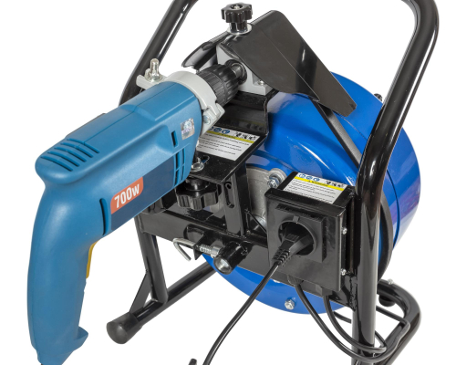 Ручная прочистная машина Crocodile КРОКОЧИСТ 50611 с приводом от дрели