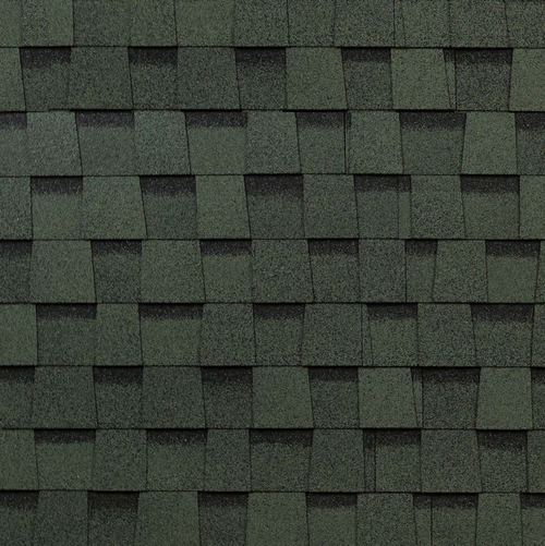 Гибкая черепица ТехноНиколь Shinglas Фазенда Зеленый, 2,6 м2/упак