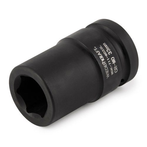 WDK-711-8033L Головка торцевая ударная глубокая 1", 6 гр. 33 мм.