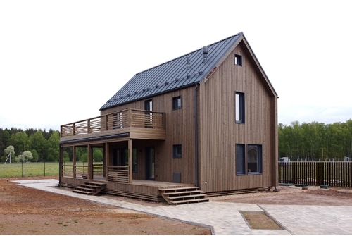 Кликфальц Pro Grand Line 0,5 Satin Matt с пленкой на замках RAL 7024 мокрый асфальт