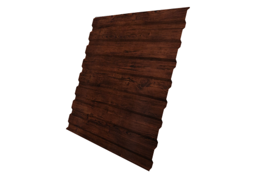 Профнастил C20A 0,45 Print Elite Cherry Wood TwinColor