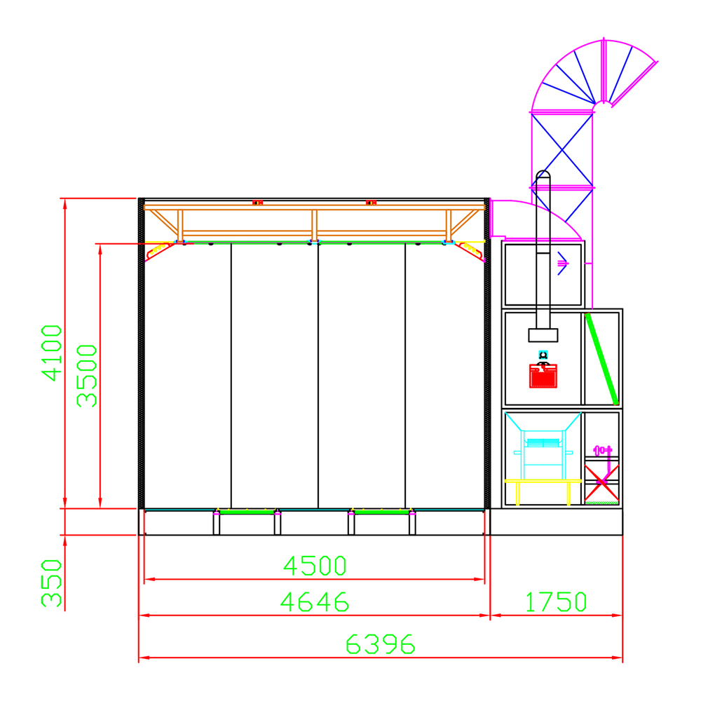 Покрасочная камера ОСК WDK-800