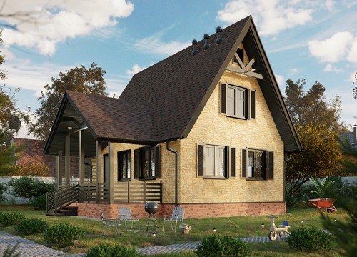 Софит Standard, T4 с полной перфорацией, шоколад