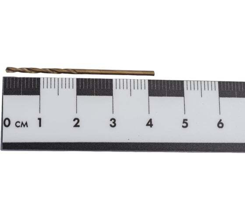 Сверло по металлу (1.6х20х43 мм; ц/х; Р6М5К5; А1) GRIFF a112016