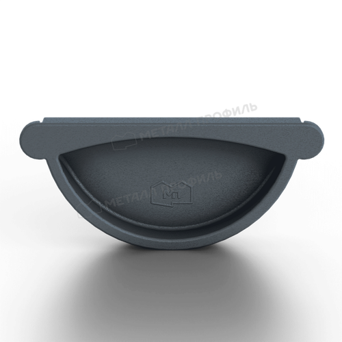 Заглушка желоба МЕТАЛЛ ПРОФИЛЬ Foramina Freeze D125 Grey