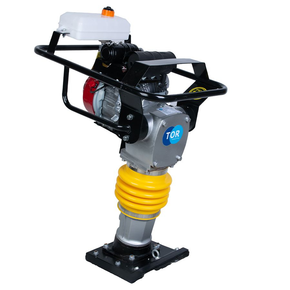 Вибротрамбовка 70 кг, 10кН (Honda) чугунный корпус TOR HCR-80B*