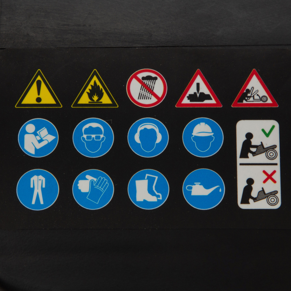 Пила цепная бензиновая БП-5245, 52 см3, шина 45 см, шаг 0.325, паз 1,5 мм, 72 звена Сибртех