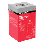 Домкрат гидравлический бутылочный, 12 т, h подъема 230-465 мм Matrix