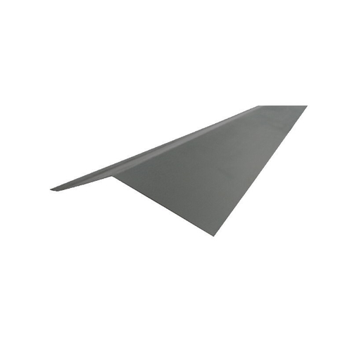 Планка карнизная полиэстер RAL 7024 темно-серая 75х50х5 мм, 2 м, шт
