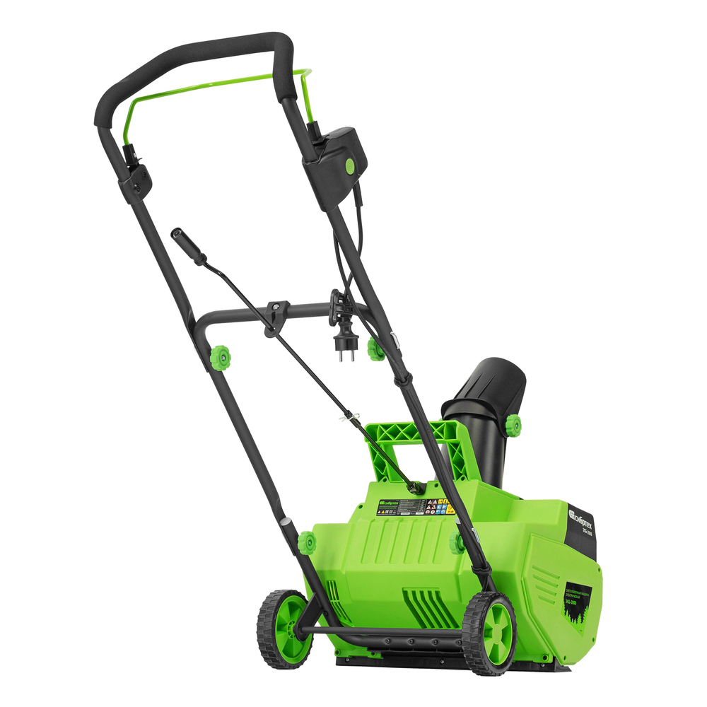 Снегоуборочная машина электрическая ЭСБ-2000, 2 кВт Сибртех