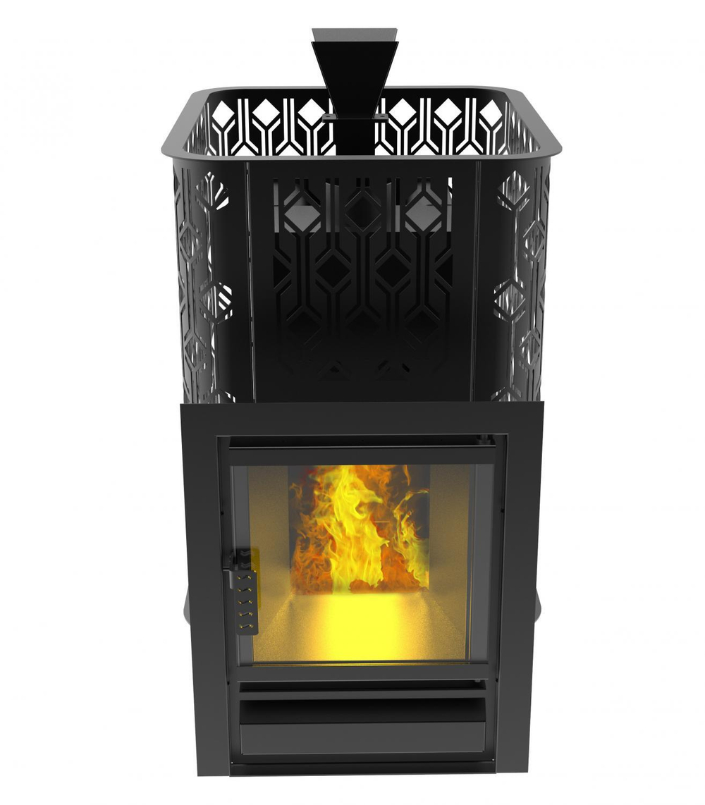 Печь для бани Black Stove Varna 26 (закр. каменка) AISI 430