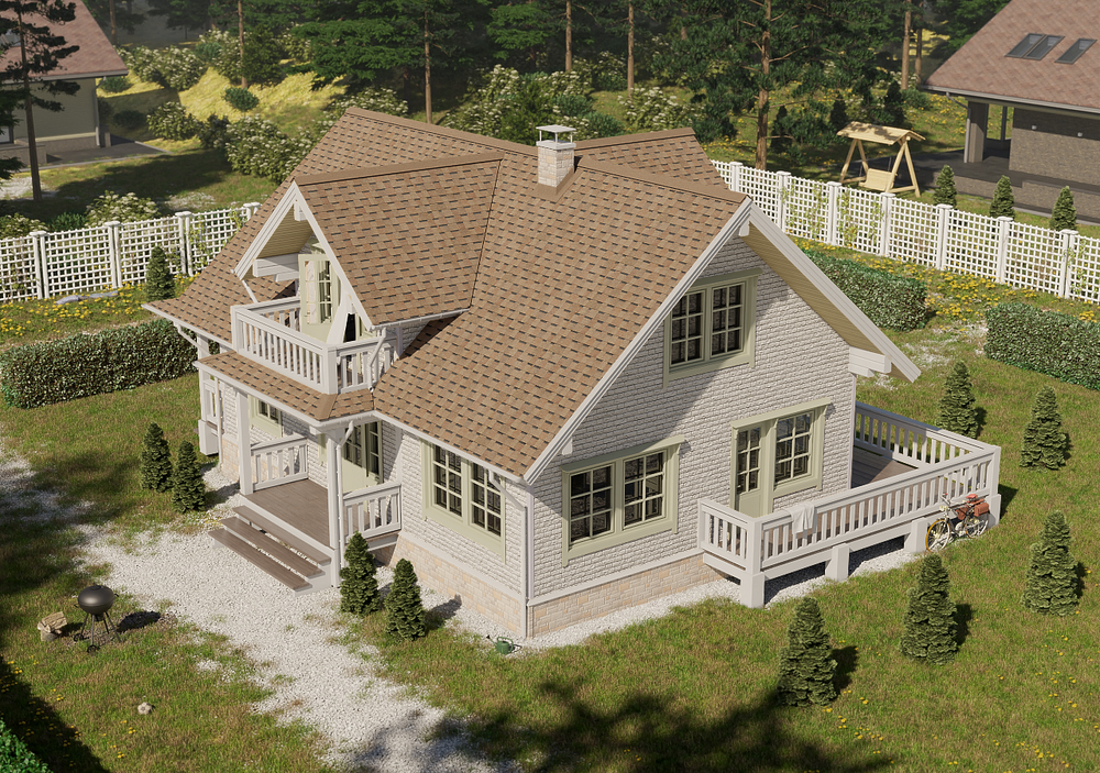 Сайдинг LUX под камень, Bergart, кокос