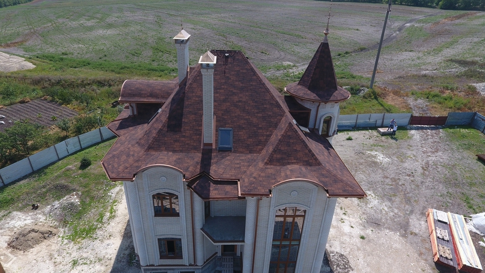 Гибкая черепица Lux, Саппоро, Кофе