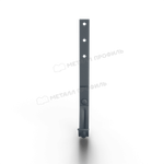 Держатель желоба МЕТАЛЛ ПРОФИЛЬ Foramina Freeze D125х280 Grey