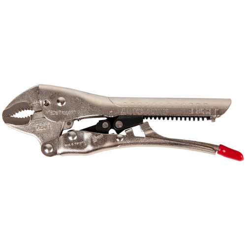 WDK-65102AUTO Зажим сварочный автоматический  плоский с фиксатором. Струбцины сварочные.