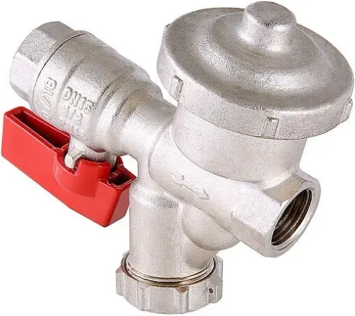 Кран шаровый с фильтром и редуктором давления ½"в x ½"в Valtec VT.300.N.04
