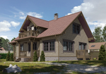 Фасадная панель Дюфур, Доломиты