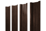 Штакетник П-образный В с прямым резом 0,45 Print Premium Antique Wood TwinColor
