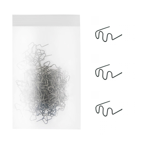 WDK-65061 Скобы волнового типа для ремонта пластиковых деталей 0,6 мм. Упаковка 100 шт