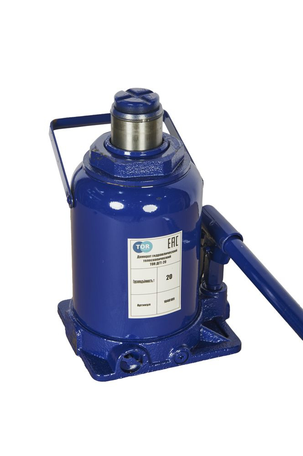 Домкрат гидравлический телескопический TOR ДГТ-20 г/п 20 т (2 уровня) (X)*