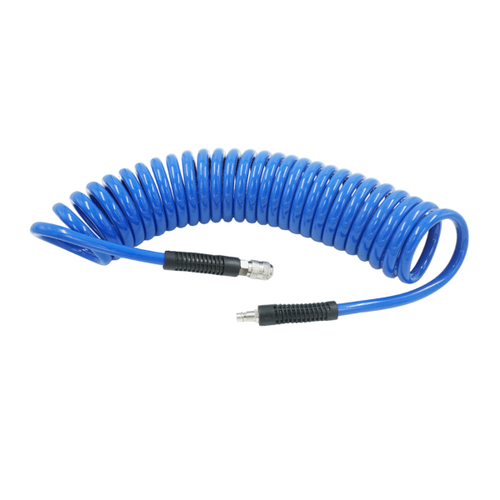 OPT-7908 Шланг пневматический спиральный с БРС, 8м, 10*14мм