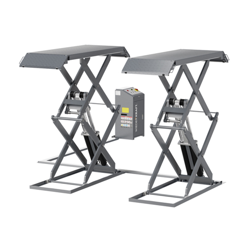 WDK-505X Напольный ножничный автомобильный подъемник, г/п 3.5 т