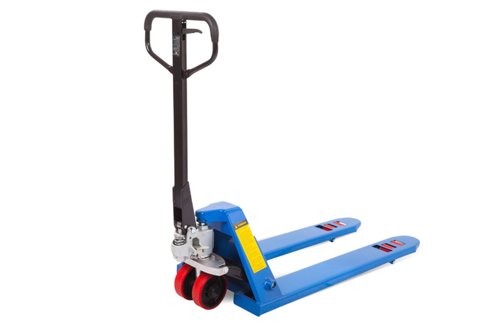 Тележка гидравлическая низкопрофильная 65 мм 3000 кг 1150 мм полиуретановые колеса TOR RHP